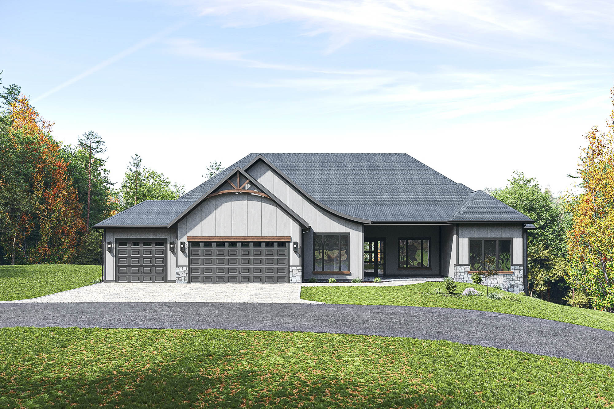 New House in Horse Shoe, NC. Lot #4, 2833 Brannon Rd 28742 , Horse